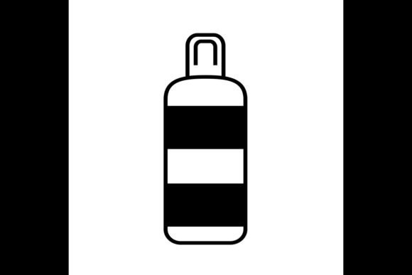 Bottle Black Icon: Simple, Stylish Design