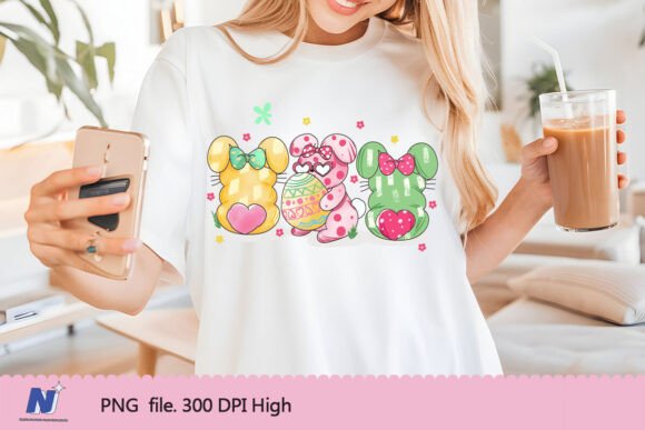 Bunny Love Easter Eggs: A Unique Digital Art Collection for Creative Projects