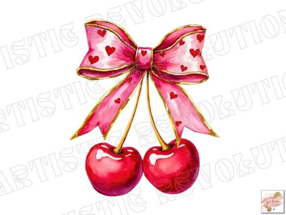 Cherry Love Png Pink Coquette Valentine