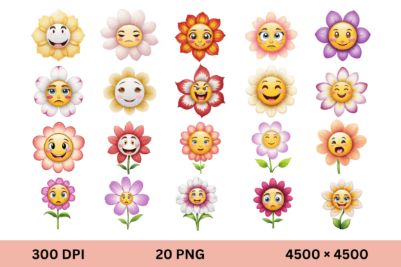 Flower Clipart Emoji PNG: A Blooming Addition to Your Digital Communication