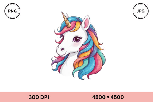 Free Cute Unicorn Clipart PNG and JPG: A Magical Addition to Your Projects