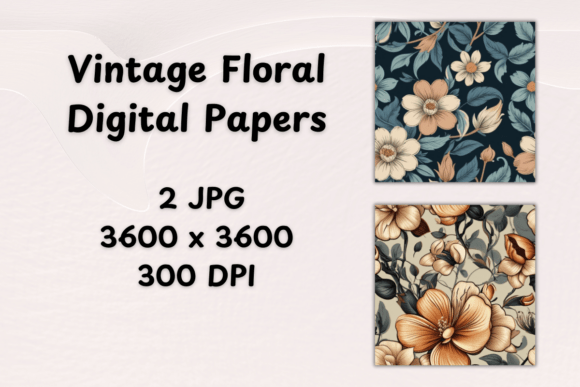 Free Vintage Floral Digital Papers: A Strategic Resource for Creative and Professional Use