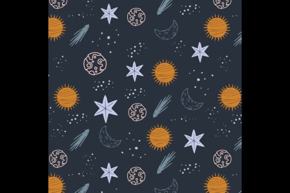 Galaxy Pattern Design for Creative Projects