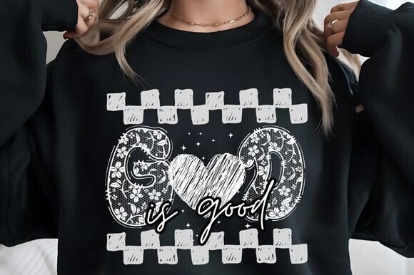 God is Good Lace: Elevate Your Creative Projects with High-Resolution Digital Designs