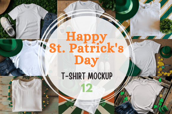 St. Patrick’s Day T-shirt Mockups