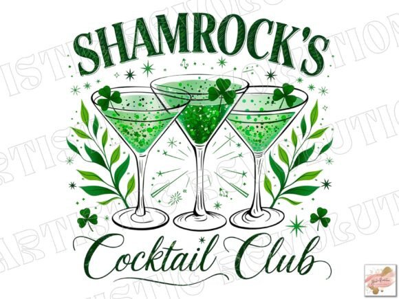 Unlock Your St. Patrick’s Day Creativity with Retro Irish Cocktail PNG Designs